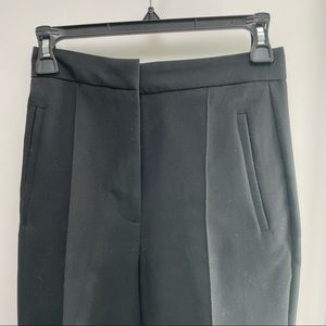 Zara super hi-waist black skinny trousers